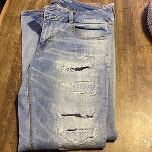 Ae flared jeans